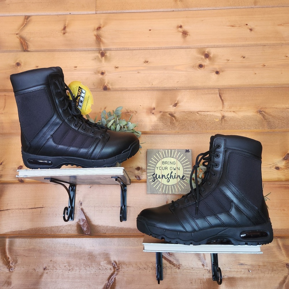 Original S.W.A.T. 123201 Men Metro Air 9" Side-zip Tactical Boot Black Size 11.5